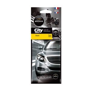 Ambientador para coche AROMA CAR CITY CARD BLACK