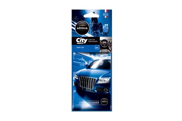 Ambientador para coche AROMA CAR CITY CARD NEW CAR