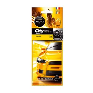 Ambientador para coche AROMA CAR CITY CARD VANILIA