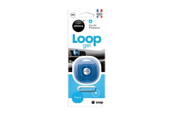 Ambientador gel para coche AROMA CAR LOOP - Aqua