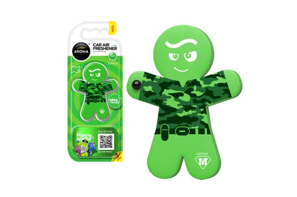 Ambientador para coche AROMA CAR MANNY - Lemon