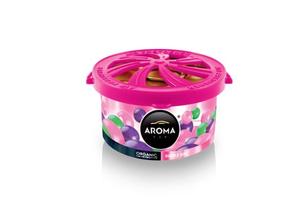 Ambientador para coche AROMA ORGANIC Bubble gum
