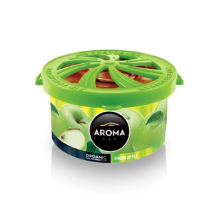 Ambientador para coche AROMA ORGANIC Green apple (Manzana verde)