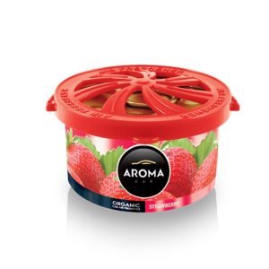 Ambientador para coche AROMA ORGANIC Strawberry (Fresa)