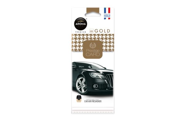 Ambientador para coche AROMA PRESTIGE CARD GOLD