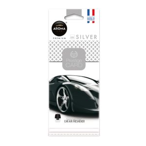 Ambientador para coche AROMA PRESTIGE CARD SILVER