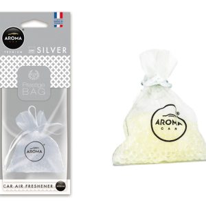 Ambientador en bolsita para coche AROMA PRESTIGE FRESH BAG SILVER