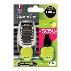 Ambientador para coche AROMA SUPREME DUO LEMON