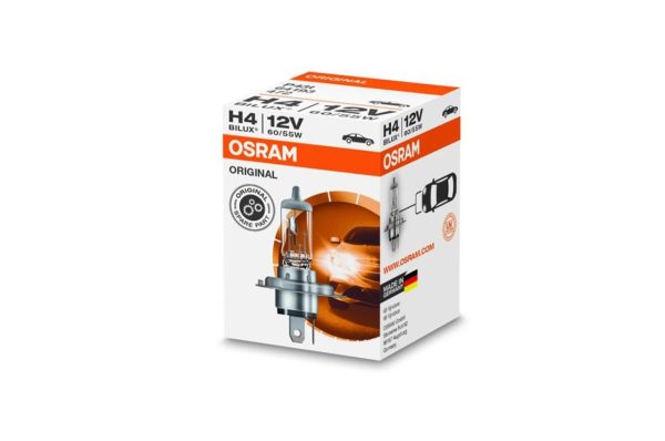 Bombilla Halógena Osram H4 12V 60/55 P43T