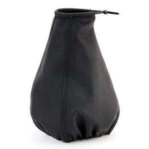 Cubierta para palanca de cambios de cuero con cuerda de ajuste