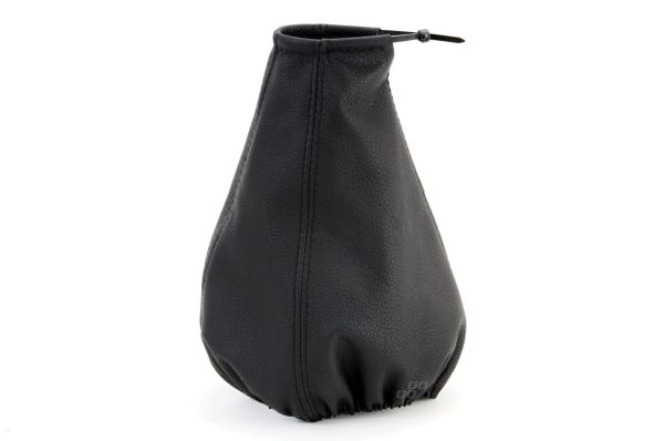 Cubierta para palanca de cambios de cuero con cuerda de ajuste