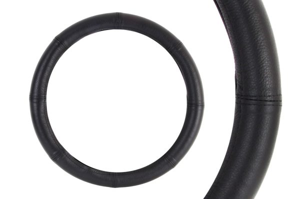 Funda de Volante Cuero Natural M 37-39 cm