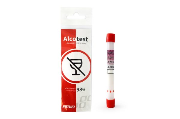 Alcoholímetro desechable- posee Certificado