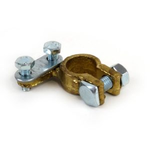 Terminal para batería de Bronce POSITIVO 600AMP, 1 unid.