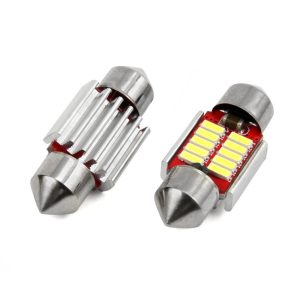 LED CANBUS 10smd 4014 Festoon 31mm White 12V/24V
