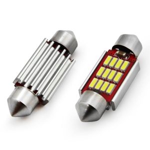 LED CANBUS 12SMD 4014 Festoon 39mm White 12V/24V