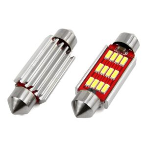 LED CANBUS 12SMD 4014 Festoon 41mm White 12V/24V