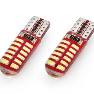 LED CANBUS 24SMD 3014 T10e (W5W) SILCA White 12V