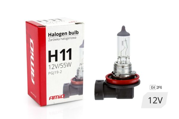 Bombilla halógena H11 12V 55W UV filter (E4)