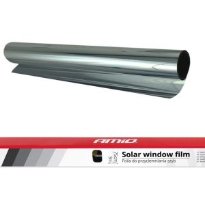 Lámina- película de tinte lunas- Dark Silver (Plateado Obscuro) 0,75x3m (15%)