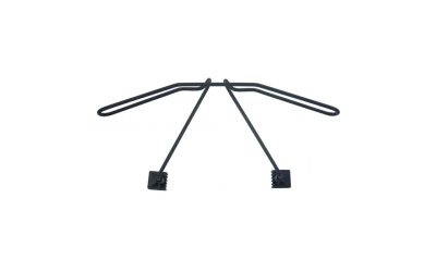 Percha cabezal asiento de coche, negro