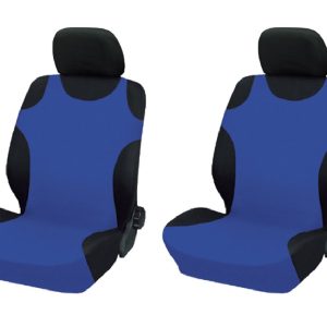 Covertor para asiento de coche "Shirts" azul, 2 unid.