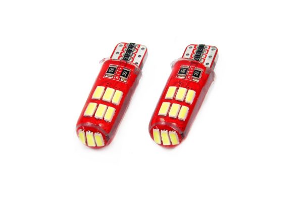 LED CANBUS 15SMD 4014 T10e (W5W) SILCA White 12V