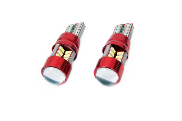 LED CANBUS 27SMD 3014 T10e (W5W) White 12V/24V