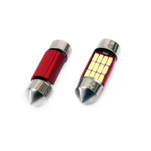 LED CANBUS 12SMD 4014 Festoon 31mm White 12V/24V
