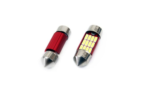 LED CANBUS 12SMD 4014 Festoon 31mm White 12V/24V