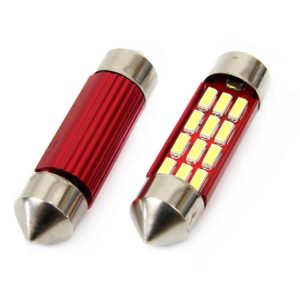LED CANBUS 12SMD 4014 Festoon 36mm White 12V/24V
