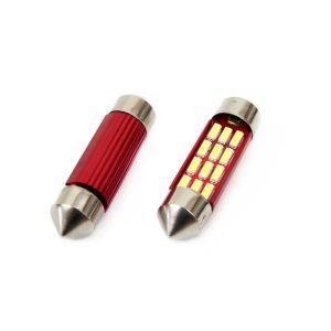 LED CANBUS 12SMD 4014 Festoon 39mm White 12V/24V
