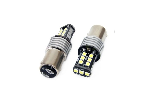 LED CANBUS 15SMD 2835 7,5W 1157 (P21/5W) White 12V/24V