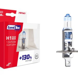 Kit halógenos LumiTec LIMITED +130% H1 12V 55W DUO BOX