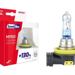 Kit halógenos LumiTec LIMITED +130% H11 12V 55W DUO BOX