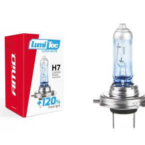 Bombilla halógena H7 12V 55W LumiTec SuperWhite +120%