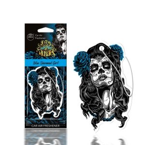 Ambientador para coche AROMA DIA DE LOS MUERTOS Blue Diamond Girl