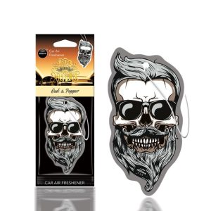 Ambientador para coche AROMA DIA DE LOS MUERTOS Oud&Pepper Skull