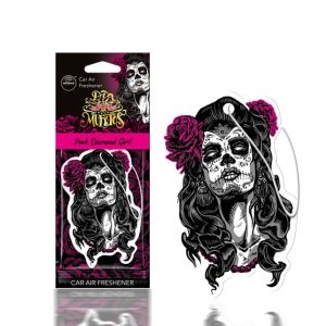 Ambientador para coche AROMA DIA DE LOS MUERTOS Pink Diamond Girl