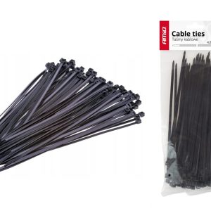 Brida plástica para cables 2,5x200mm - 100 unid.