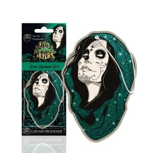 Ambientador para coche AROMA DIA DE LOS MUERTOS Blue Diamond Girl