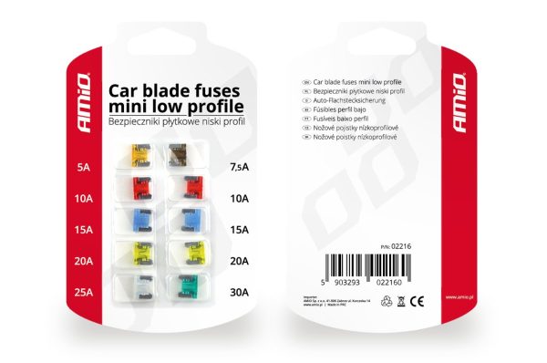 Fusibles Perfil Bajo 10 unid