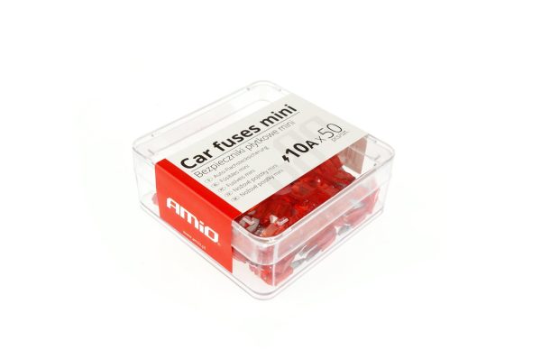Fusibles MINI caja 50 unid 10A