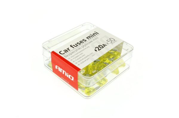 Fusibles MINI caja 50 unids 20A
