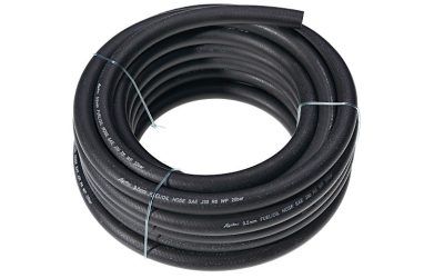 Manguera de goma para combustible, reforzado 3-capas  fi 12,7 mm/1 m  (10m en rollo)