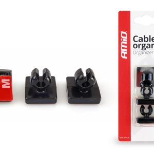 Clip, organizadores de cableado 3 unid- silicona