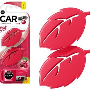 Ambientador para coche AROMA CAR LEAF 3D - CHERRY