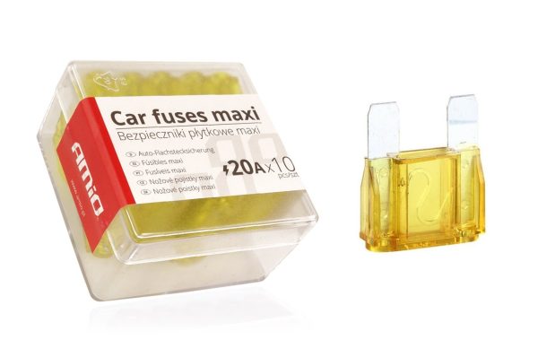 Fusibles MAXI caja 10 unids 20A