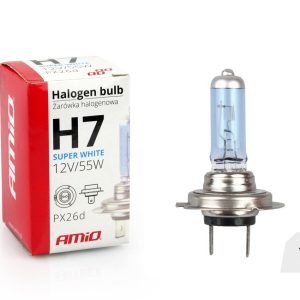 Bombilla halógena H7 12V 55W UV filter (E4) Super White