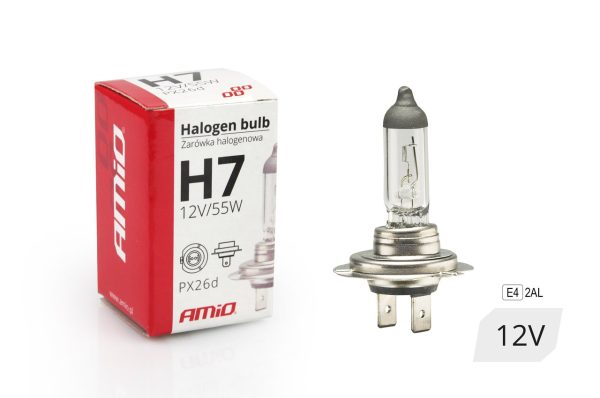 Bombilla halógena H7 12V 55W UV filter (E4)